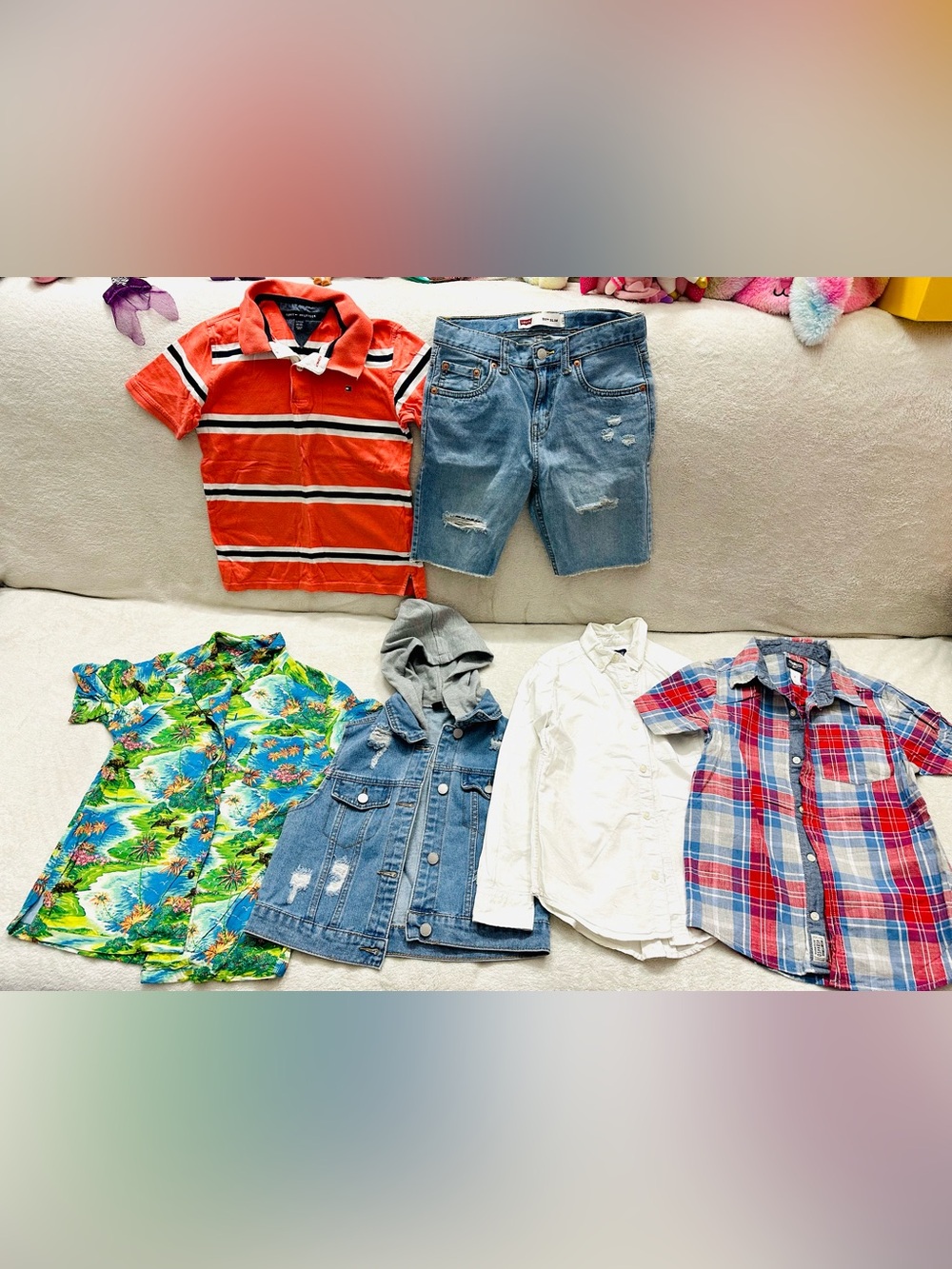 Lot Of Boys Clothes Size 8 Polo Ralph Lauren,Tommy Hilfiger Excellent Condition
